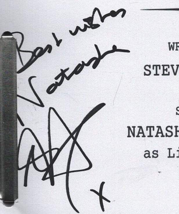 Natasha O'Keeffe as Lizzie Stark in Peaky Blinders - signed Series 2 Episode 1 script with COA