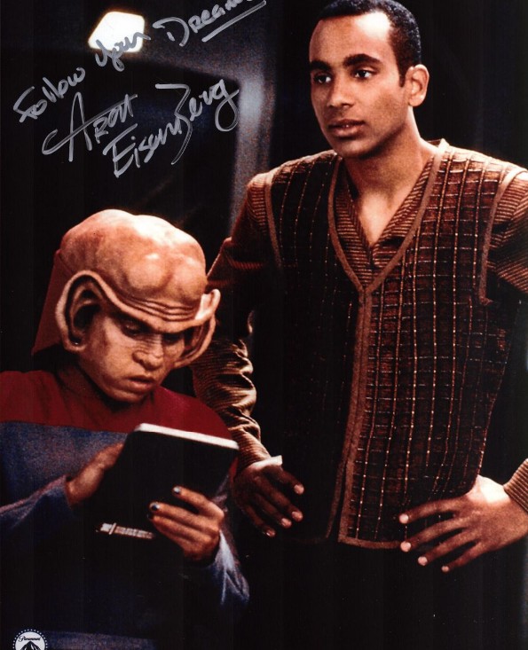 Aron Eisenberg as Nog in Star Trek