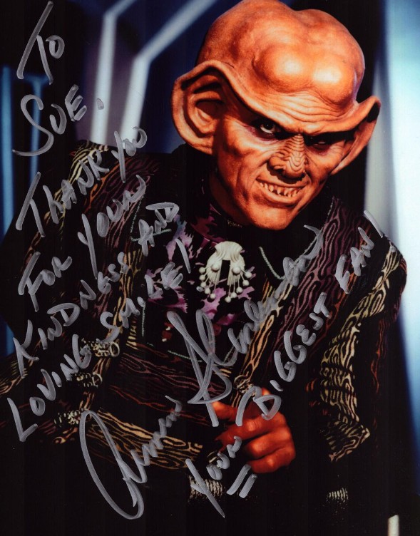 Armin Shimerman as Quark in Star Trek