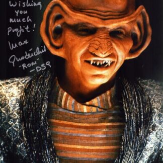 Max Grodénchik as Rom in Star Trek