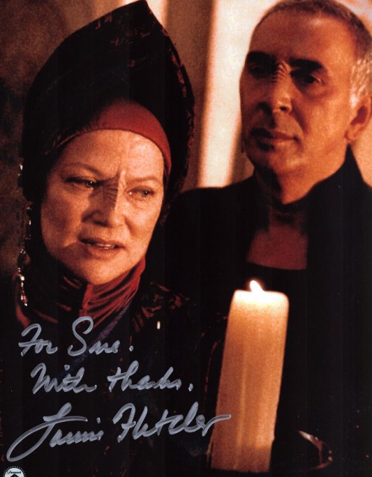 Louise Fletcher as Kai Winn Adami in Star Trek