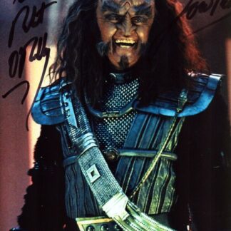 Robert O'Reilly as Chancellor Gowron in Star Trek