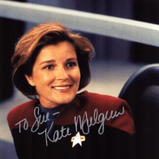 Kate Mulgrew as Captain Kathryn Janeway in Star Trek