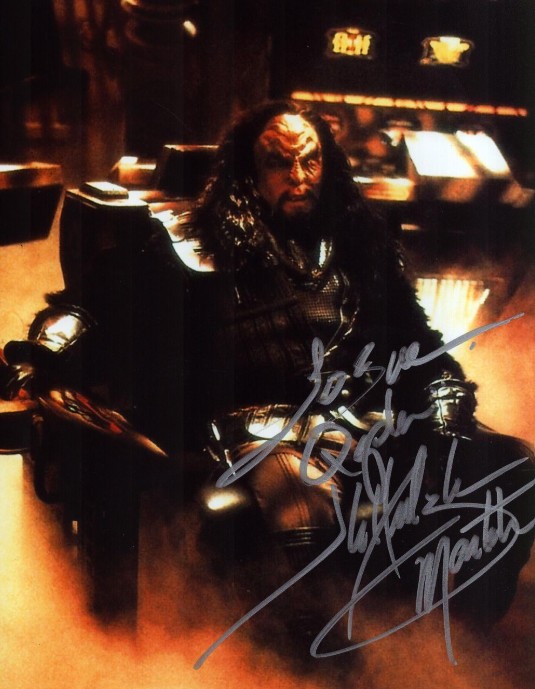 J.G. Hertzler as General Martok in Star Trek