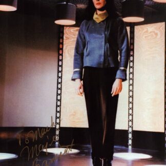 Majel Barrett as Nurse Christine Chapel in Star Trek
