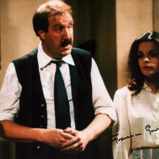 Francesca Gonshaw as Maria Recamier in 'Allo 'Allo