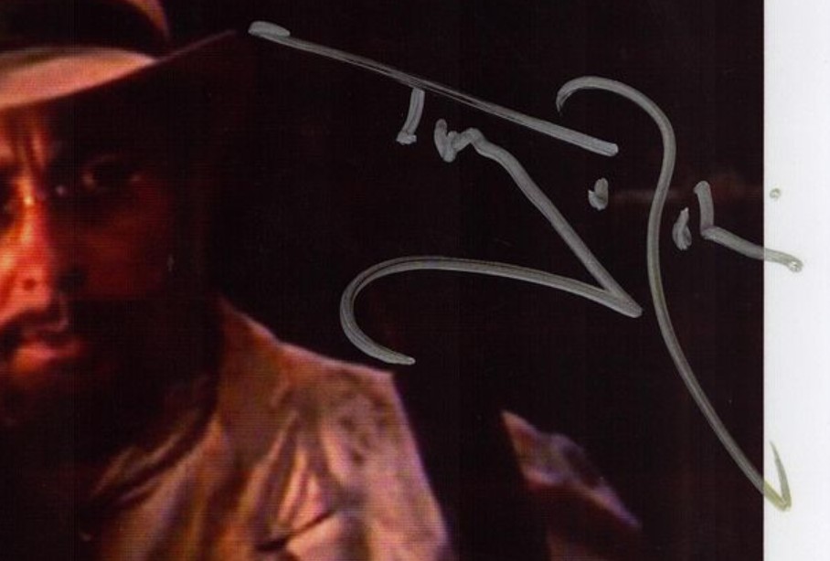 Tony Robinson in Indiana Jones and the Last Crusade - signed 10"x8" photo with COA