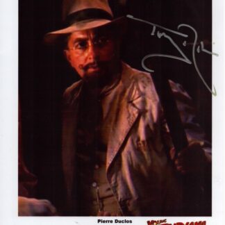 Tony Robinson as Pierre DuClos in Indiana Jones and the Last Crusade - signed 10"x8" photo with COA