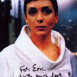 Jacqueline Pearce as Servalan in Blake's 7 - signed 10"x8" photo with COA