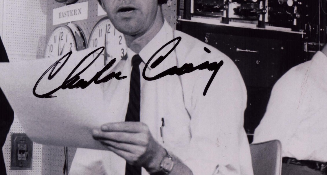 Charles Craig as Television Newscaster in Night of the Living Dead - signed 10"x8" photo with COA