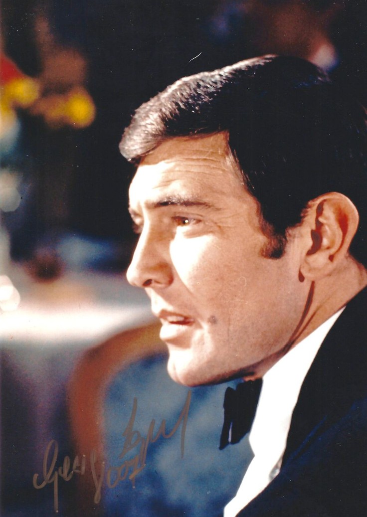 George Lazenby as James Bond in On Her Majesty's Secret Service - signed 10"x8" photo with COA