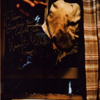 Warrington Gillette as Jason Voorhees in Friday the 13th Part 2 - signed 10"x8" photo with COA