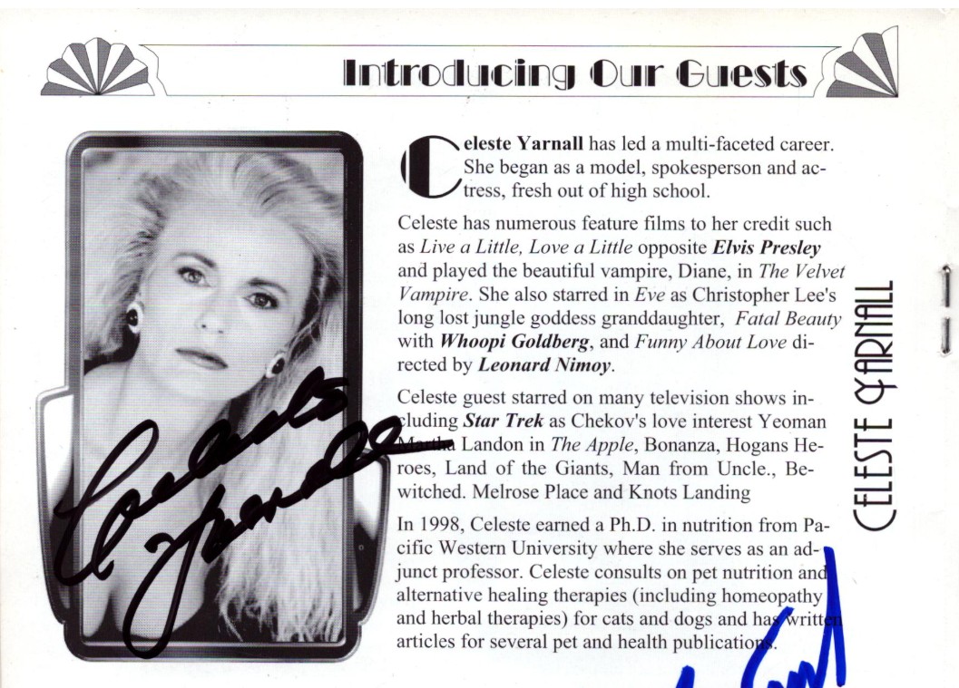 Multi-Signed Science Fiction Convention Programme - signed with COA