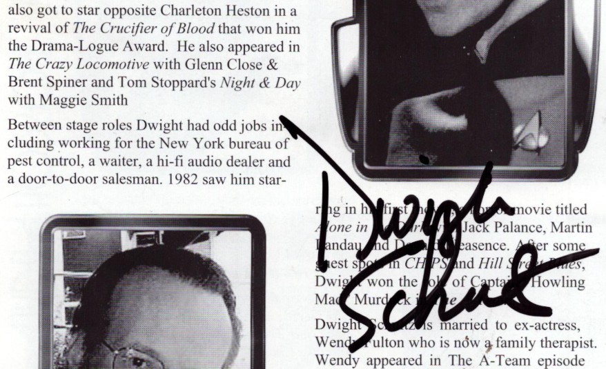 Multi-Signed Science Fiction Convention Programme - signed with COA