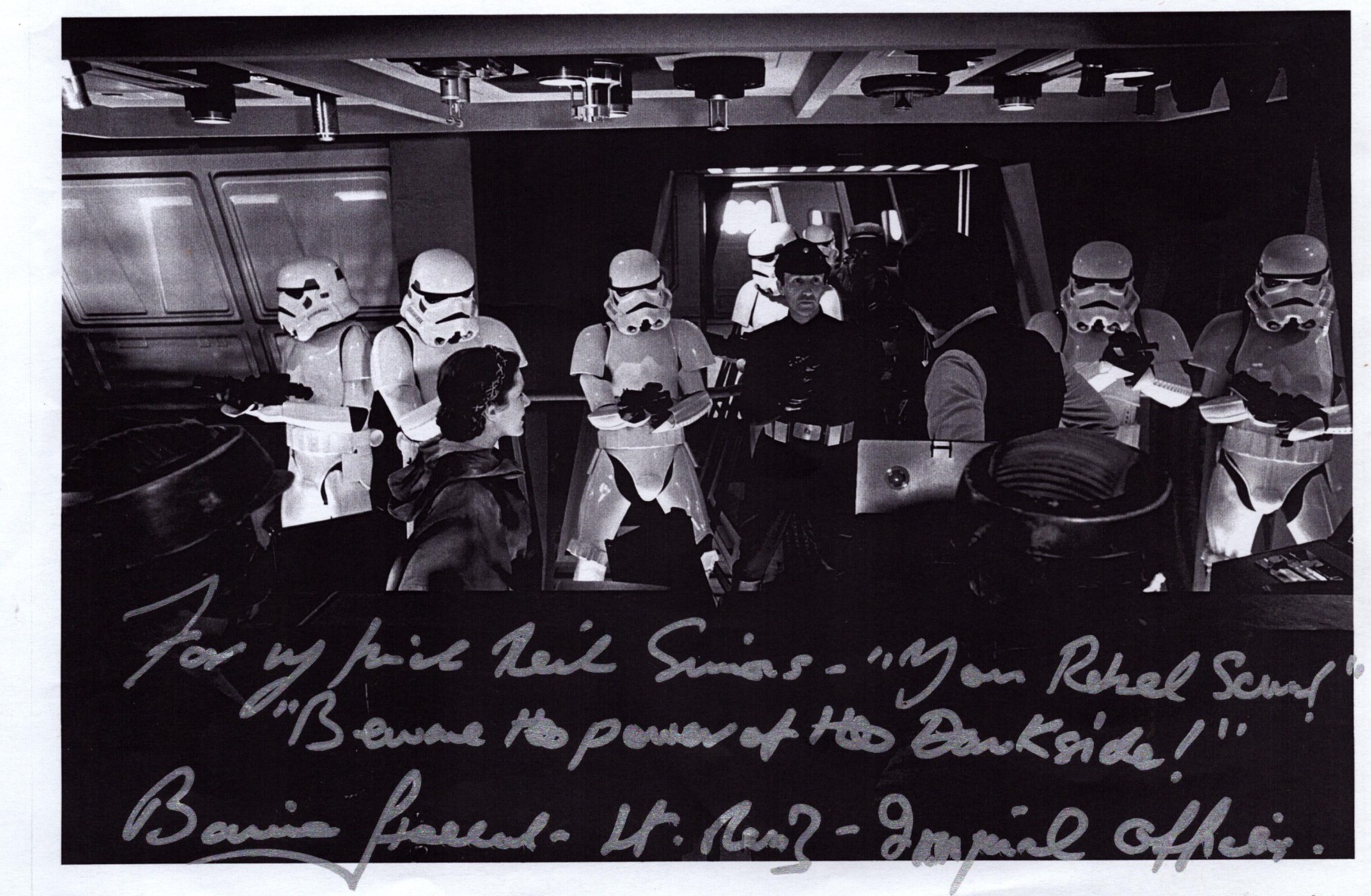 Barrie Holland as Lieutenant Renz in Star Wars