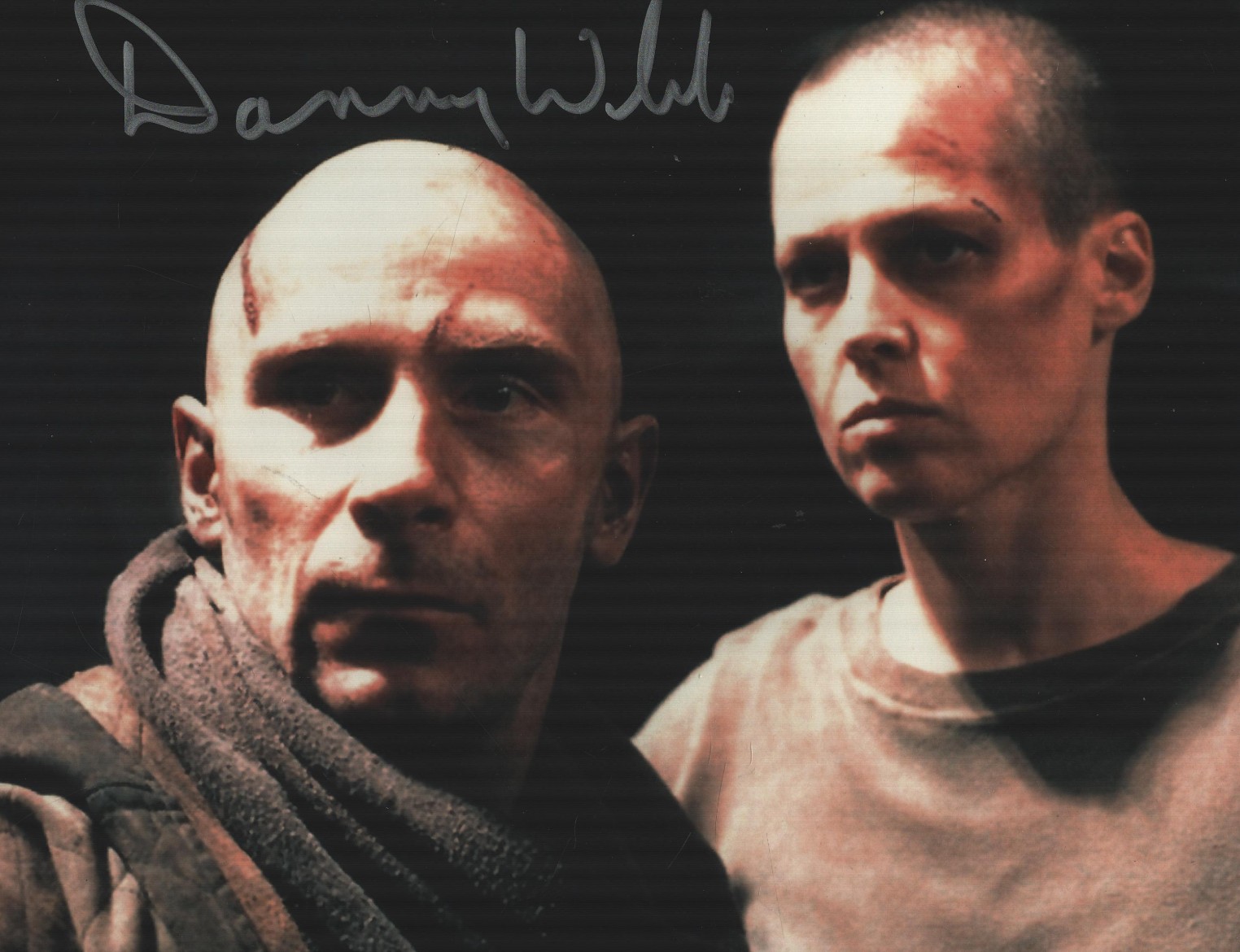 Danny Webb as Morse in Alien 3 - signed 10"x8" photo with COA