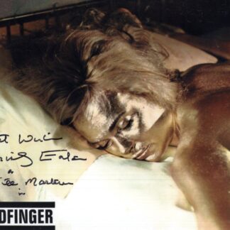 Shirley Eaton as Jill Masterson in Goldfinger - signed 8"x10" photo with COA