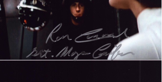Ron Conli and Miltos Yerolemou in Star Wars - double signed 10"x8" photo with COA