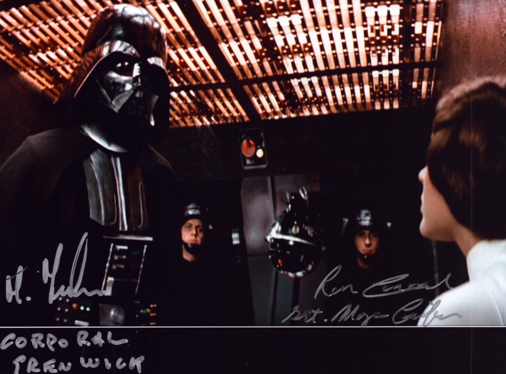 Ron Conli and Miltos Yerolemou in Star Wars IV