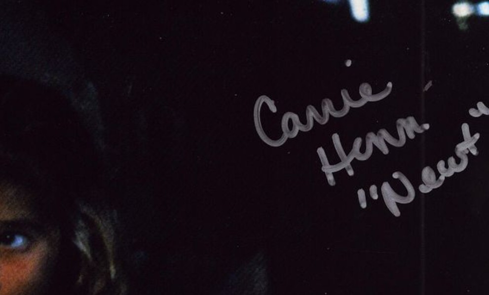 Carrie Henn as Newt in Aliens - signed 10"x8" photo with COA