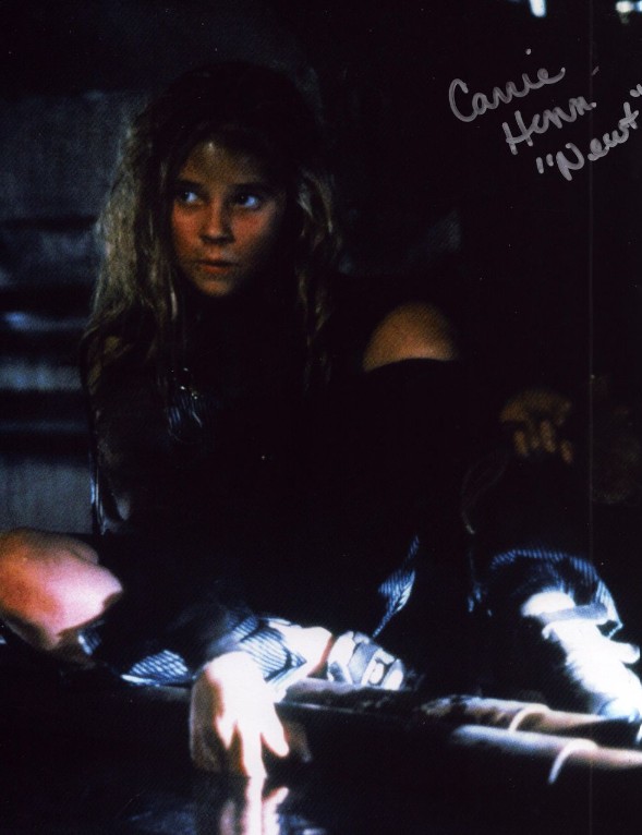 Carrie Henn as Newt in Aliens - signed 10"x8" photo with COA