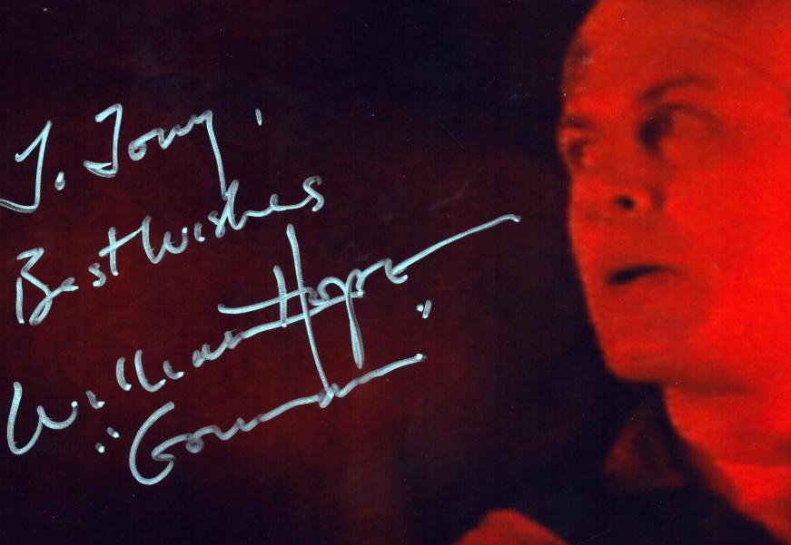 William Hope as Lieutenant Gorman in Aliens - signed 10"x8" photo with COA