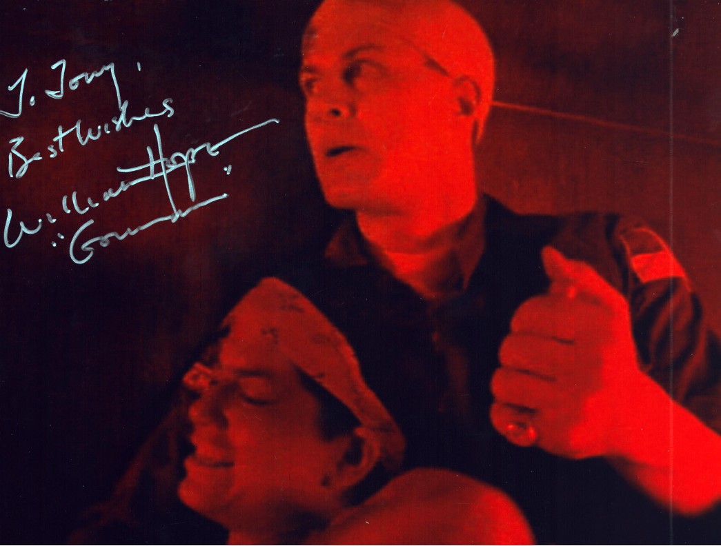 William Hope as Lieutenant Gorman in Aliens - signed 10"x8" photo with COA