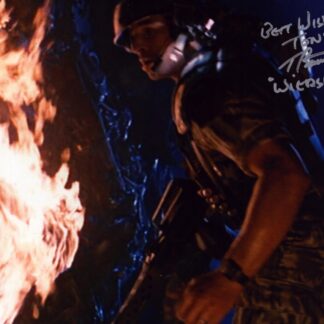 Trevor Steedman as Private Wierzbowski in Aliens - signed 10"x8" photo with COA