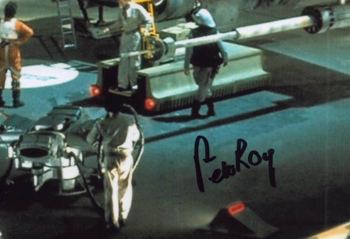 Peter Roy as Major Olander Brit in Star Wars - signed 10"x8" photo with COA