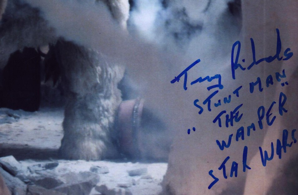 Terry Richards as Wampa in Star Wars