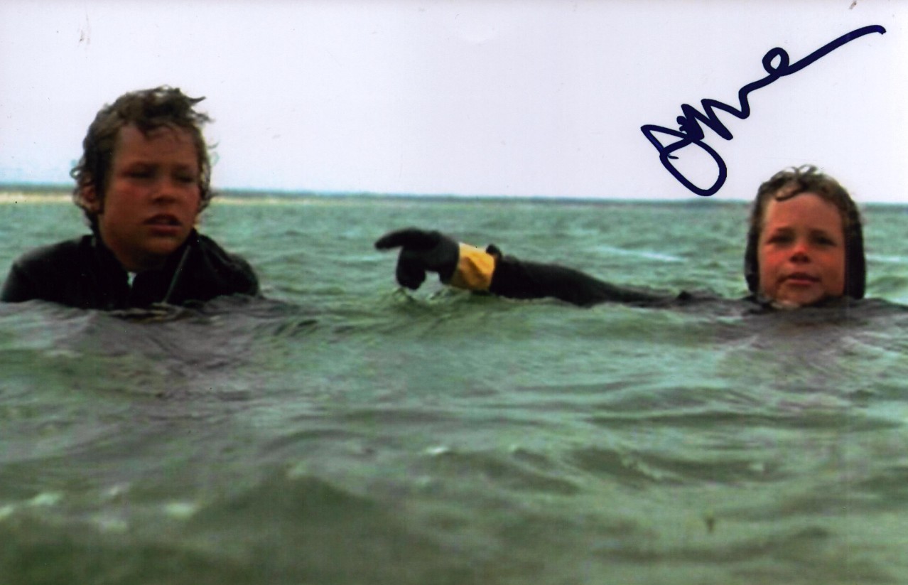 James Ford in Jaws - signed 10"x8" photo with COA