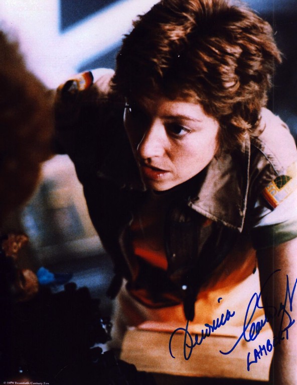 Veronica Cartwright as Lambert in Alien - signed 10"x8" photo with COA