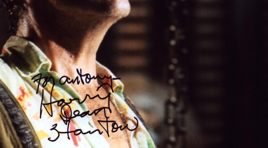 Harry Dean Stanton as Brett in Alien - signed 10"x8" photo with COA