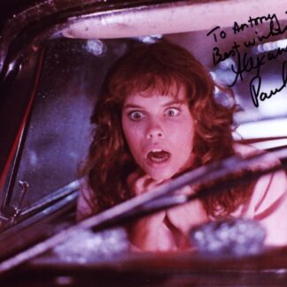 Alexandra Paul as Leigh Cabot in Christine - signed 10"x8" photo with COA