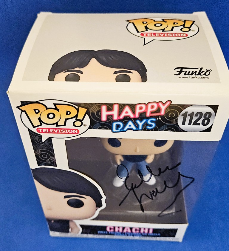 Ellen Travolta in Happy Days - Signed Chachi Funko Pop #1128 with COA