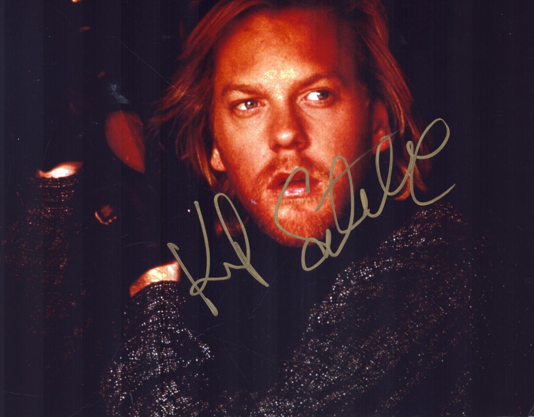 Kiefer Sutherland - signed 10"x8" photo with COA
