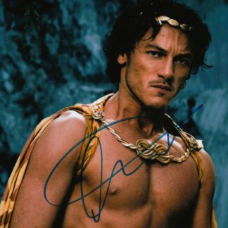 Luke Evans as Zeus in Immortals - signed 10"x8" photo with COA