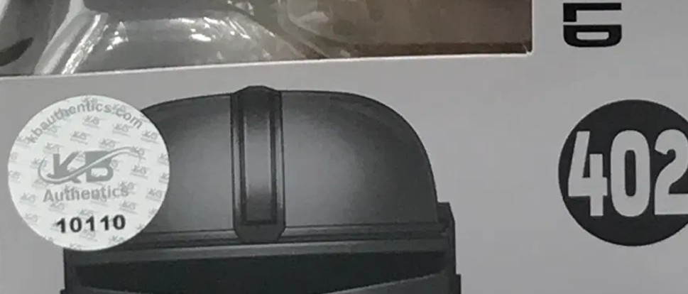 Pedro Pascal as The Mandalorian - signed Funko Pop #402 with COA
