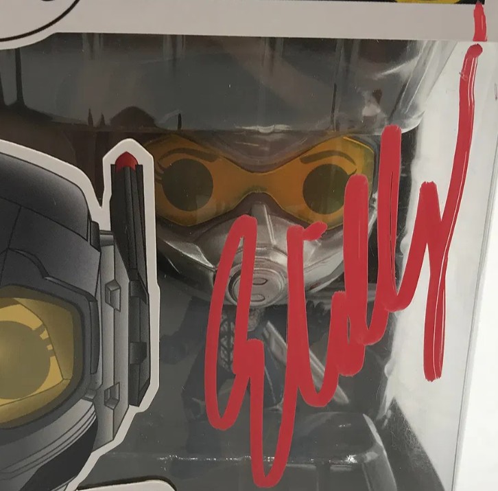 Evangeline Lilly as The Wasp in Ant-Man and the Wasp - signed Funko Pop #341 with COA