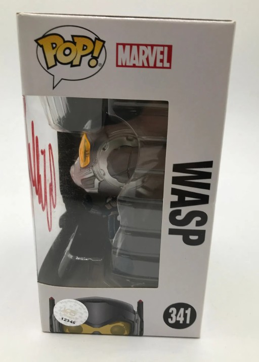 Evangeline Lilly as The Wasp in Ant-Man and the Wasp - signed Funko Pop #341 with COA