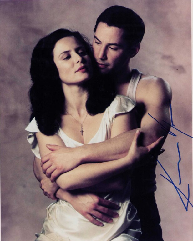 Keanu Reeves as Paul Sutton in A Walk in the Clouds - signed 10"x8" photo with COA