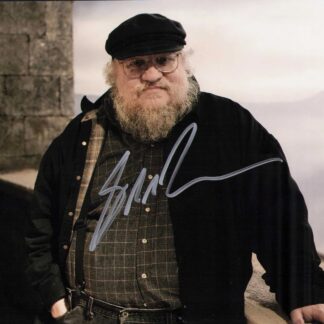 George R.R. Martin, author of A Game of Thrones - signed 10"x8" photo with COA