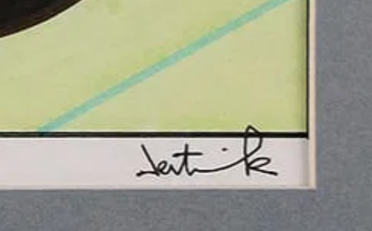 David Deitrick Original Star Trek SkyBox Card #55 “DB6 Cryosatellite” Concept Art - 1994