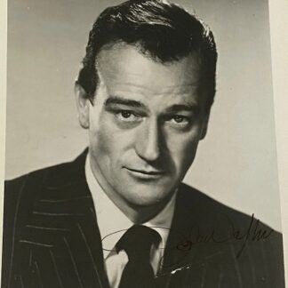 John Wayne - signed 10"x8" photo