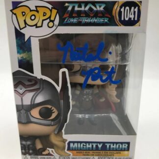 Natalie Portman as Mighty Thor in Thor: Love and Thunder - signed Funko Pop #1041 with Hollywood COA