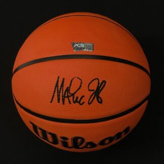 Magic Johnson - signed basketball with ACE COA