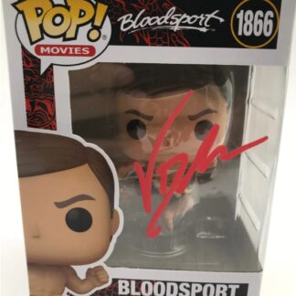 Jean-Claude Van Damme as Frank Dux in Bloodsport - signed Funko Pop #1866 with COA