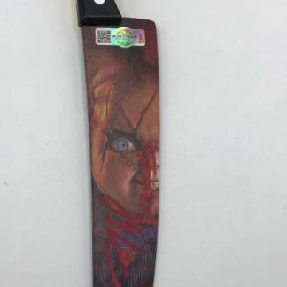 Brad Dourif as Chucky in Child's Play - signed Chucky knife with Hollywood COA