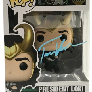 Tom Hiddleston as Loki in Marvel Studios' Loki - signed Funko Pop #898 with COA