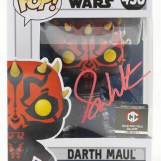 Sam Witwer as Darth Maul in Star Wars - signed Funko Pop #450 with WWOC COA